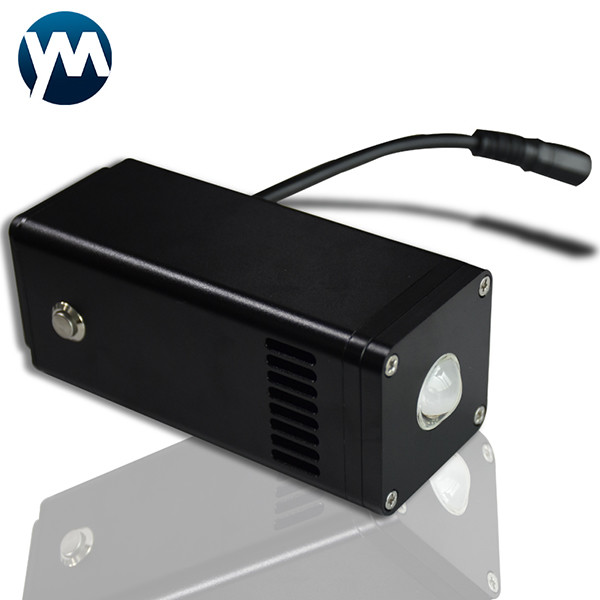 Portable Air Cooling 72W 365nm UV LED Flashlight 395nm 20mmx20mm