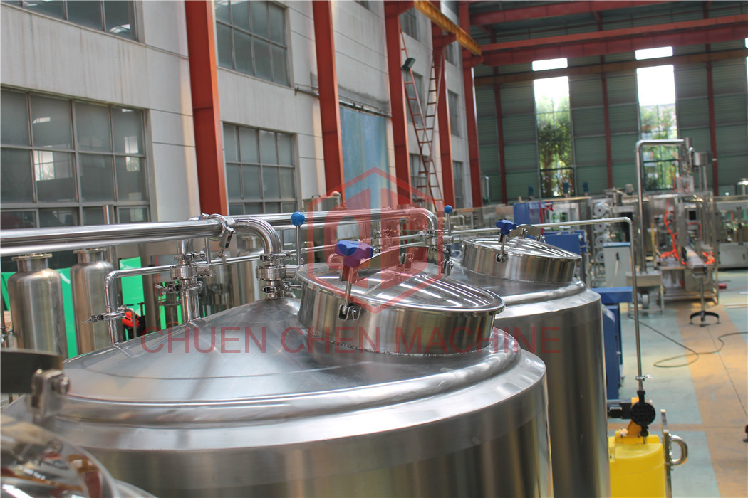 Lemon Drink Puree Processing Machinery Soft Drink Glass Bottling Equipment