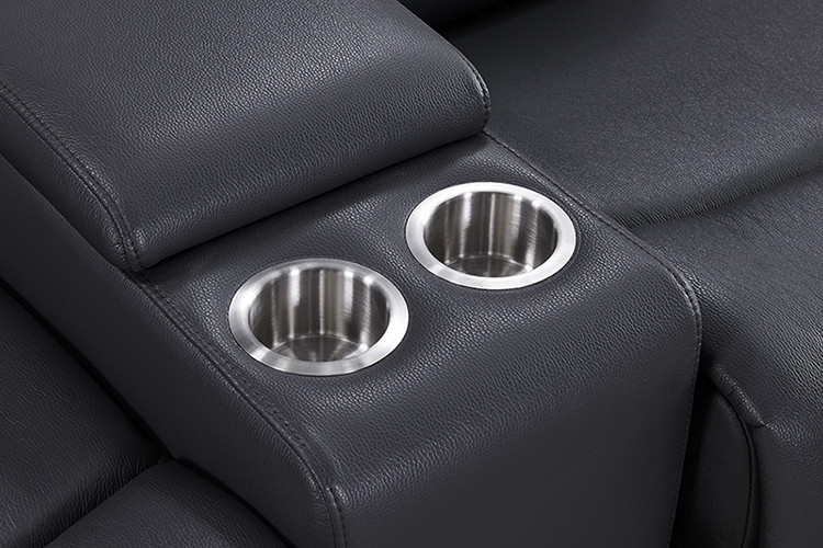 Foam Inside 102 Cm 3 Seater Recliner Lounge