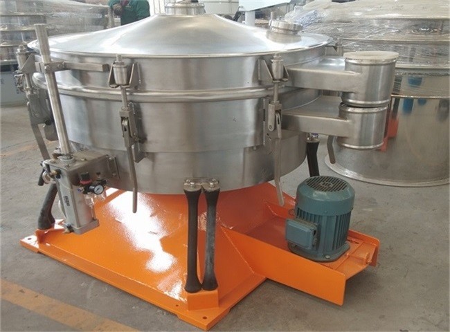Circular Tumbler Sieving Machine Powder Screener Fine Separator
