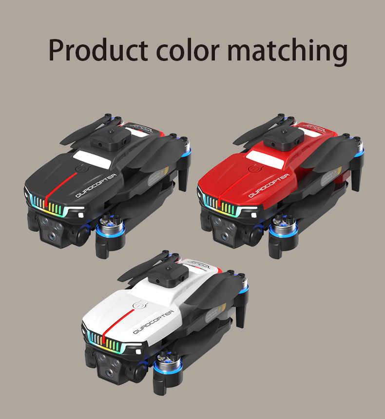 Beginner Mini Drone with 4k HD Dual ESC Camera Optical Flow Positioning Obstacle Avoidance Foldable Quadcopter RC Dron