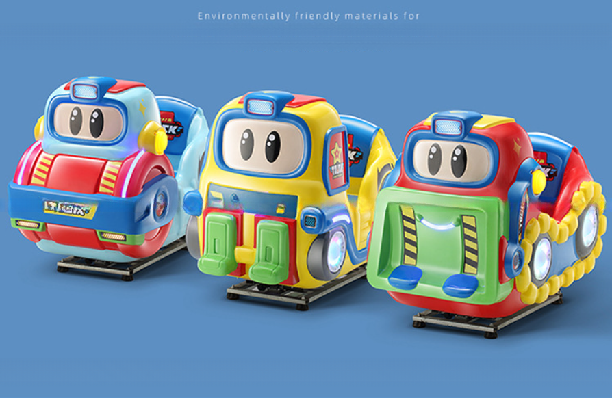 Dreamland Fiberglass Game Machines Manufacturer Children Video Game Machine Kids MP5 Moto Kiddie Rides