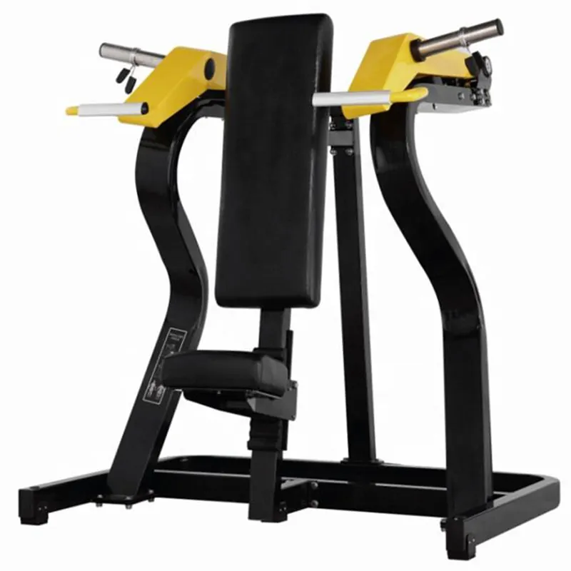 Commercial Gym Equipment Plate Loaded Machines-Strength Plate Load Selection for Seated Chest Press Shoulder Press for Gym Use