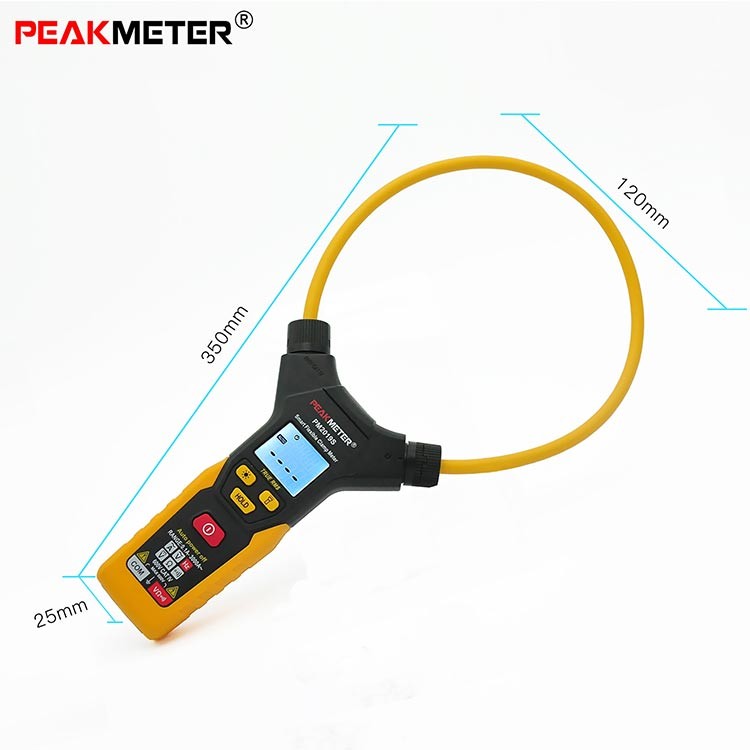 Flexible AC DC Current Clamp Meter , Mini Low Amp Clamp Meter For Multimeter