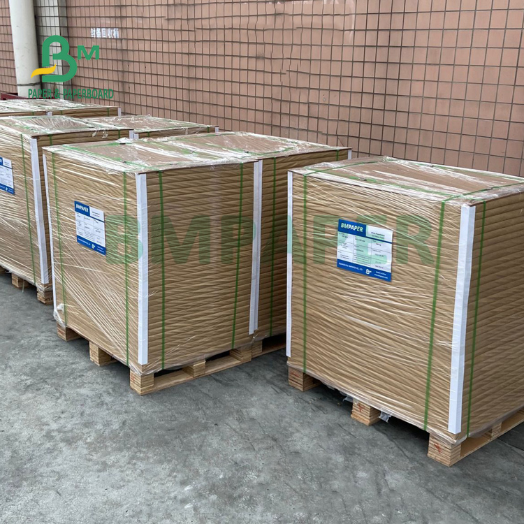  325gsm 350gsm White Food Board For Frozen Food Packaging 37" x 25" High Bulk
