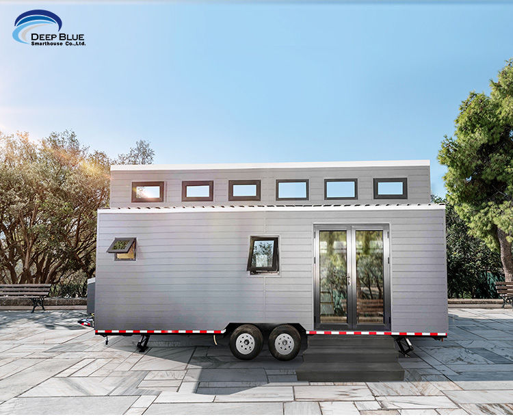 Modular Prefabricated House Tiny House On Wheels With Light Steel Frame For Rent