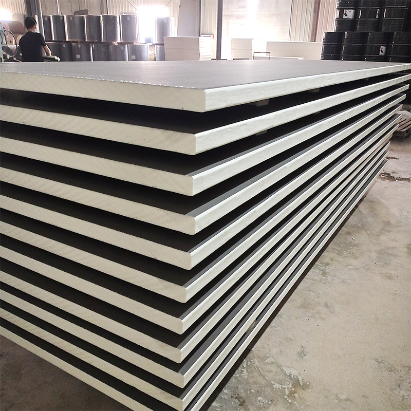 OEM Reinforced Rigid Polyurethane Insulation Board Sandwich Panel For Roofing