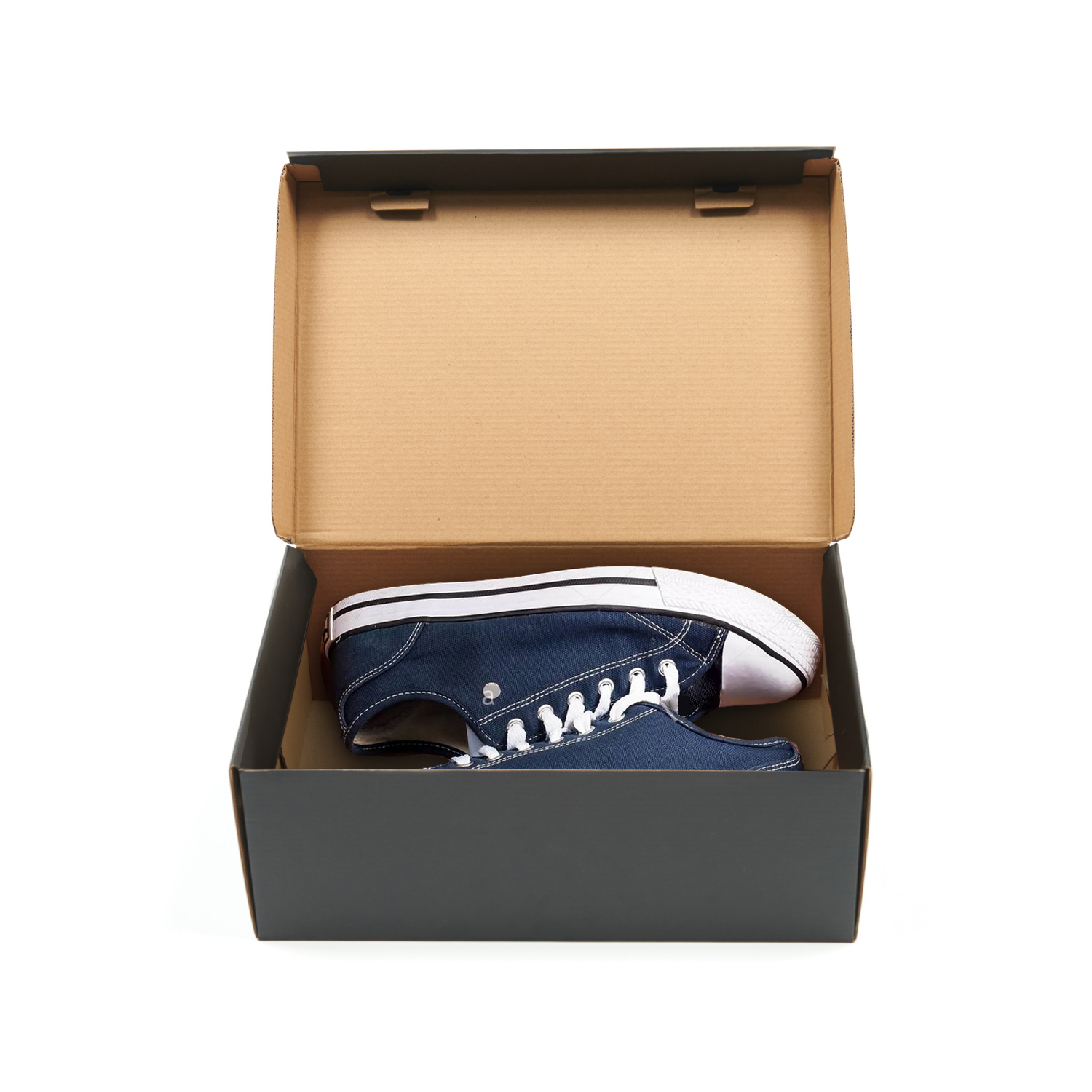 Custom Logo Cardboard Carton Paper Empty Shoes Packaging Boxes For Small Businesses