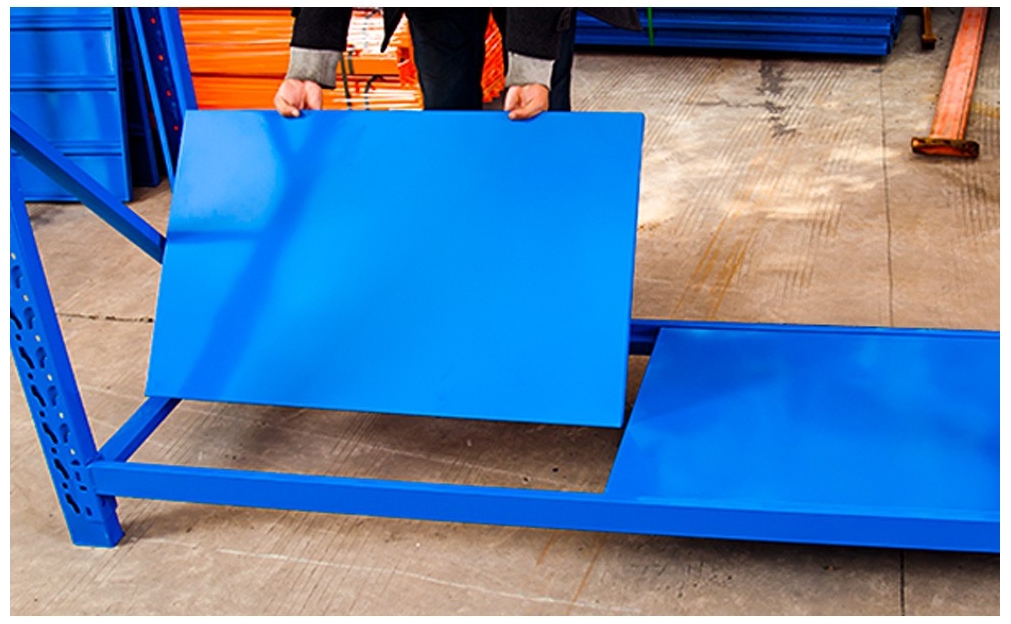 Wide Span Teardrop Warehouse Pallet Racks for Light Warehouse Storage