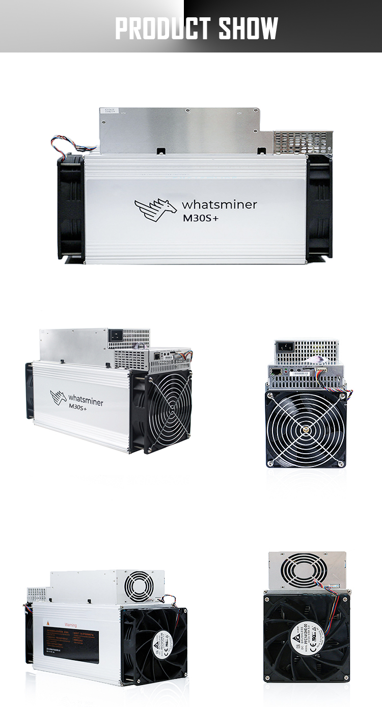 Sha256 512MB Used Whatsminer M30s 88T Bitmain Asic Miner