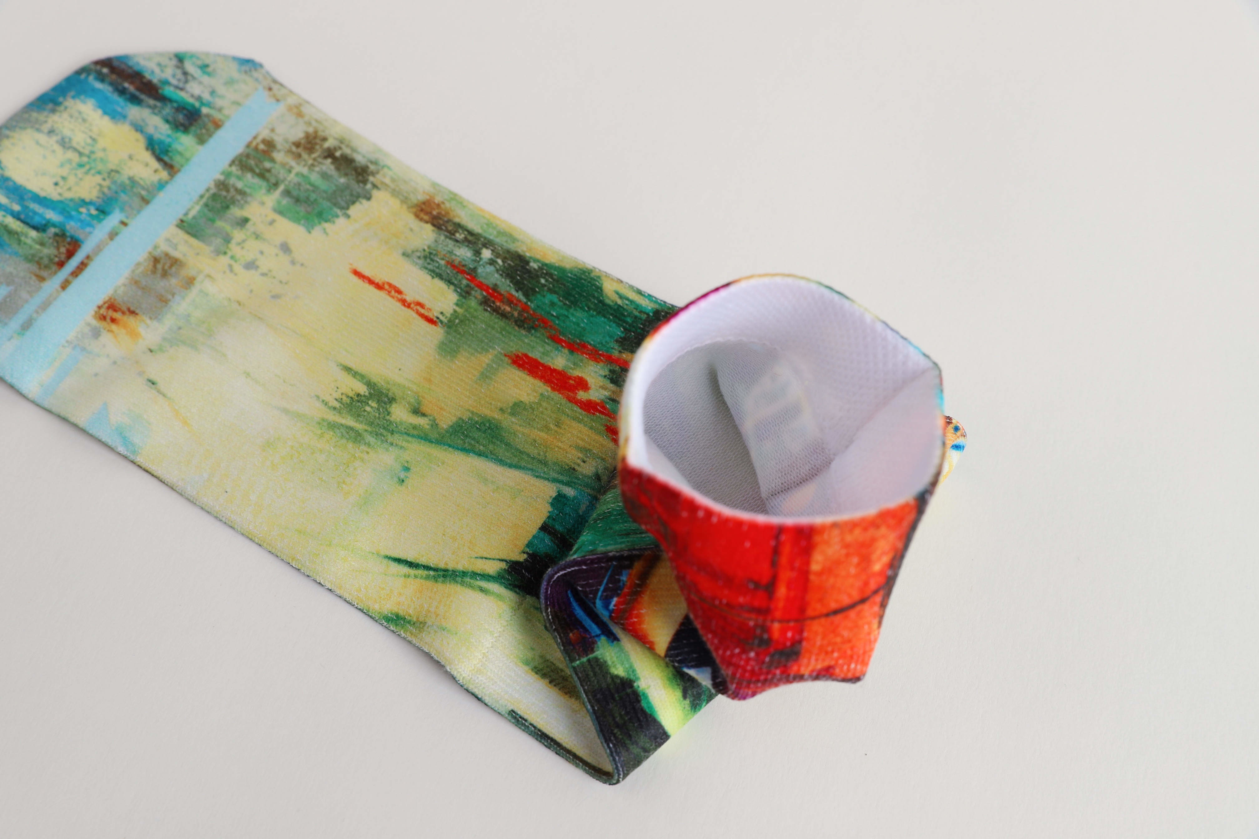 61% Polyester Unisex 3D Printed Socks With Sweat Absorbent
