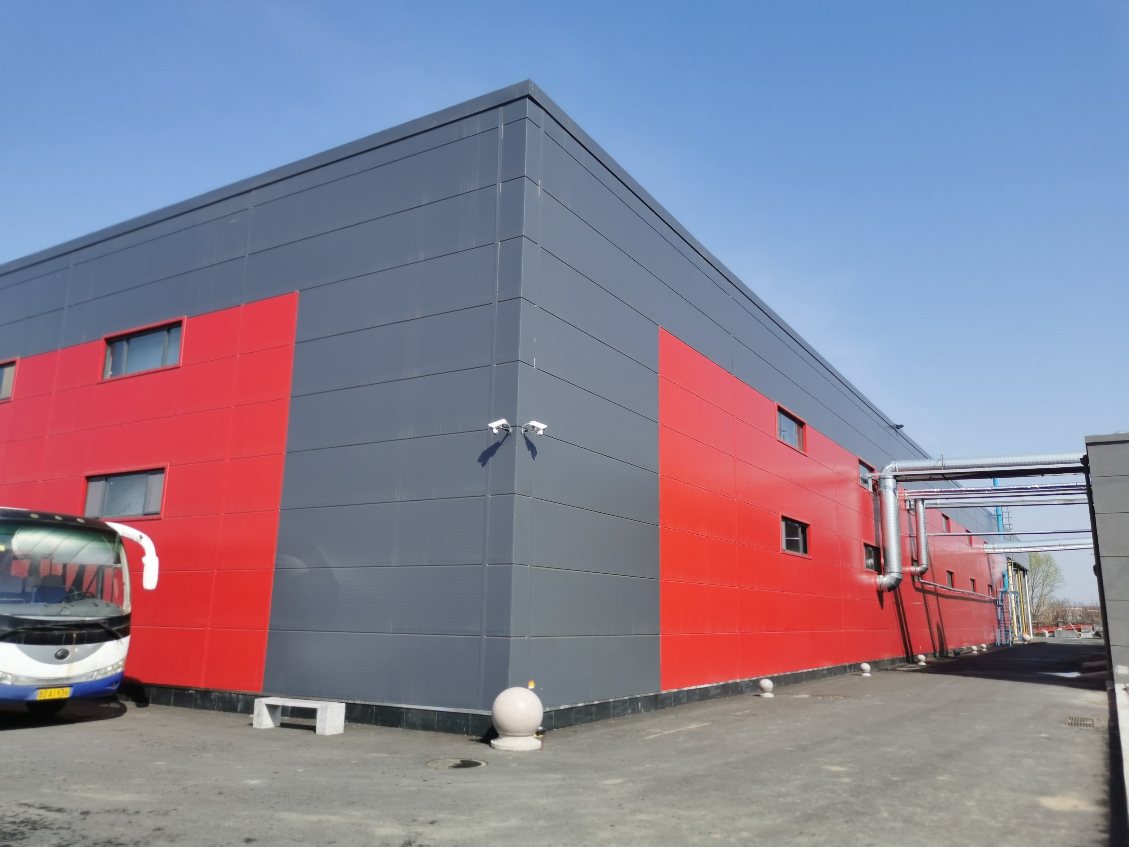 Industry Q355 Q235 Steel Structure Workshop Prefab Metal Workshop For Food Factory