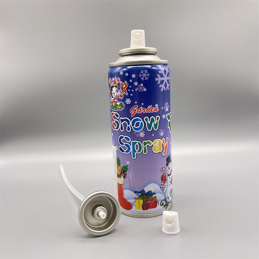 Precise One Inch Aerosol Snow Spray Valve Perfect For Holiday Displays