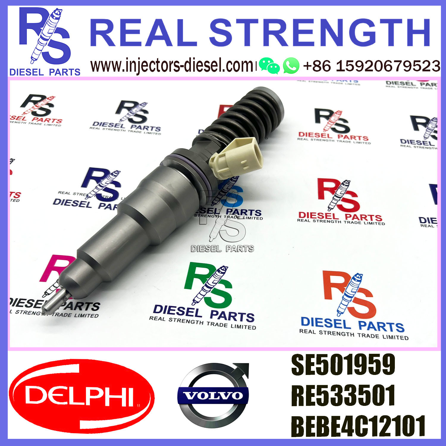SE501959 RE533501Diesel Injectors BEBE4C012101 BEBE4C012101 E1