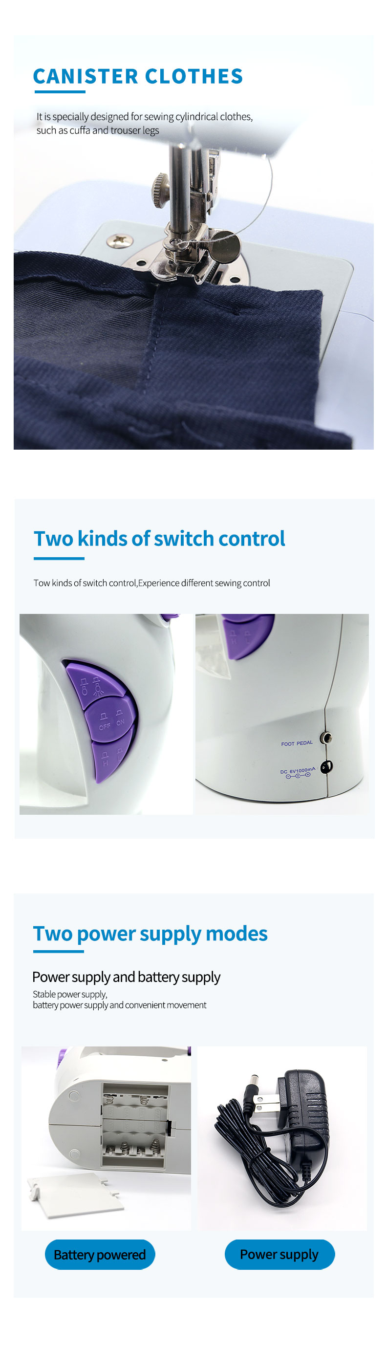 UFR-201 Straight Stitch Cloth Stitching Hand Sewing Machine for Garment Retailers