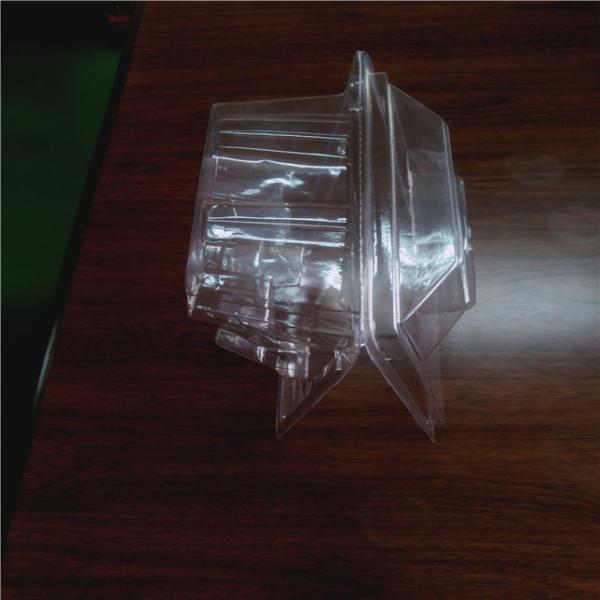 Customerized clear PET / PVC / APET / GAG / APEG blister clamshell packaging with hanging holes for 280ml baby's bottle