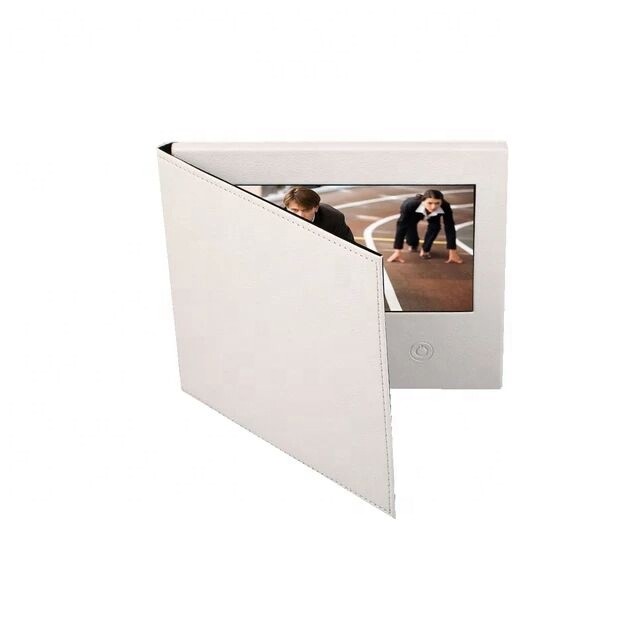 Customized 4.3Inch 5inch 7inch Lcd video brochure Video Book Greeting Card Folder Digital Business Card Wedding Card