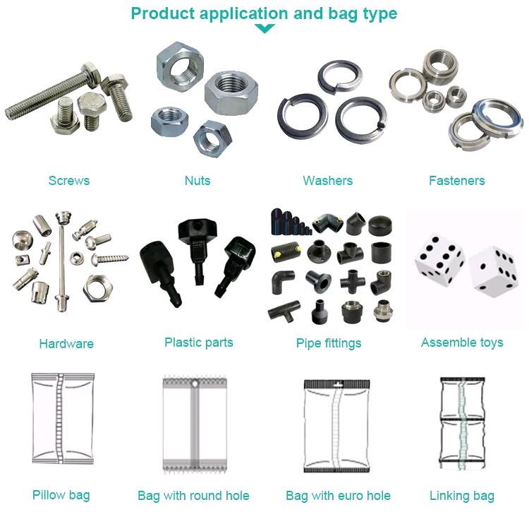 Automatic Multi-Function Packaging Machines Metal Bolt Steel Coil Rotary Screw Counting Packing Machine