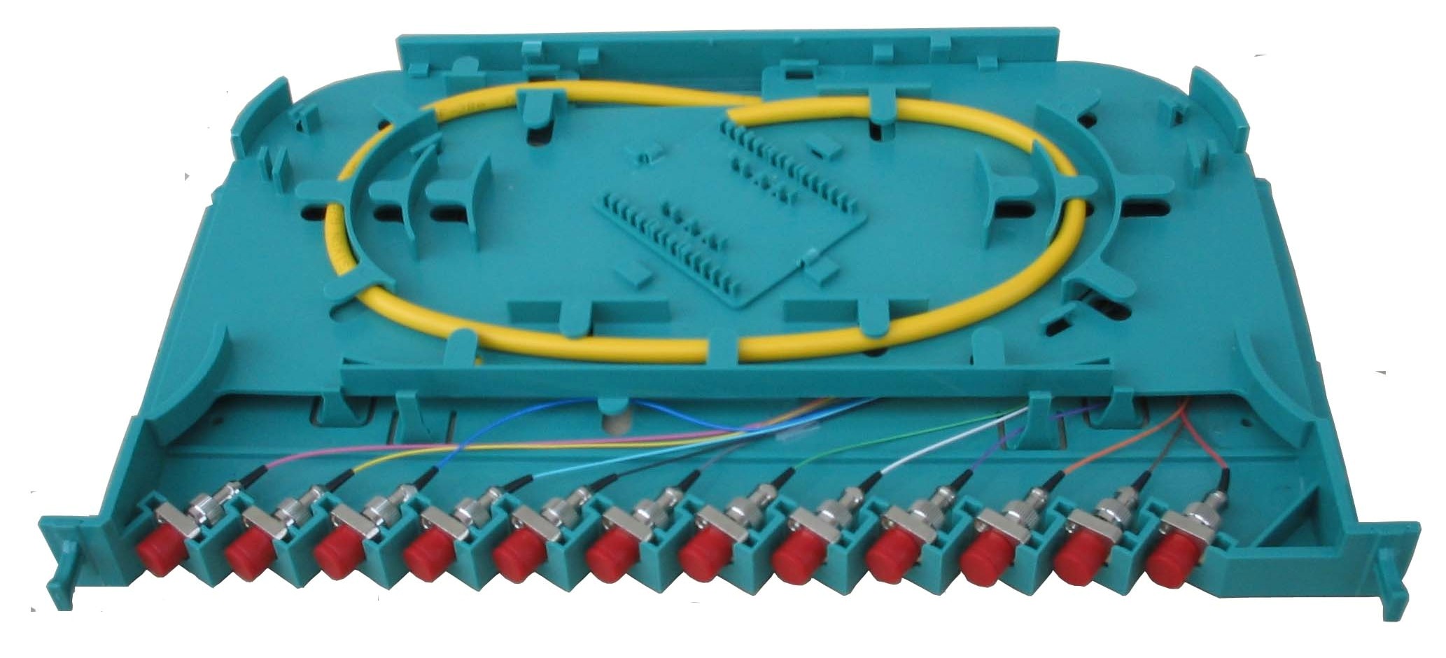 Plastic Structure Outdoor Cable Distribution Box 340 * 200 * 25 Mm Size