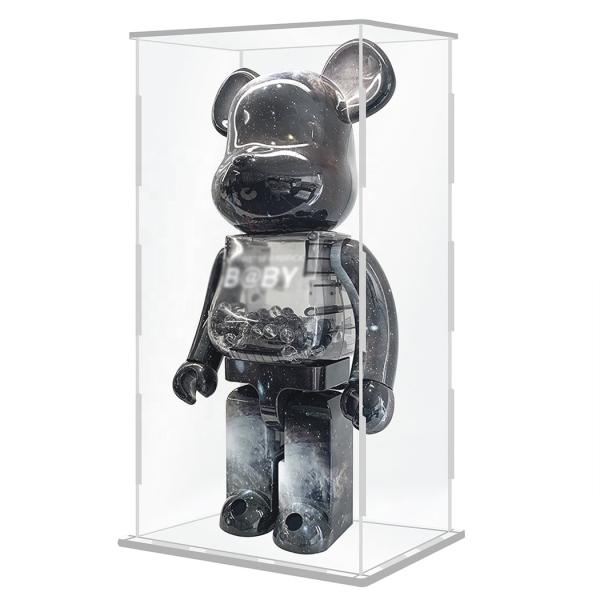 Plexiglass Acrylic Lockable Countertop Display Case Jewelry Bearbrick Case Acrylic Plexiglass