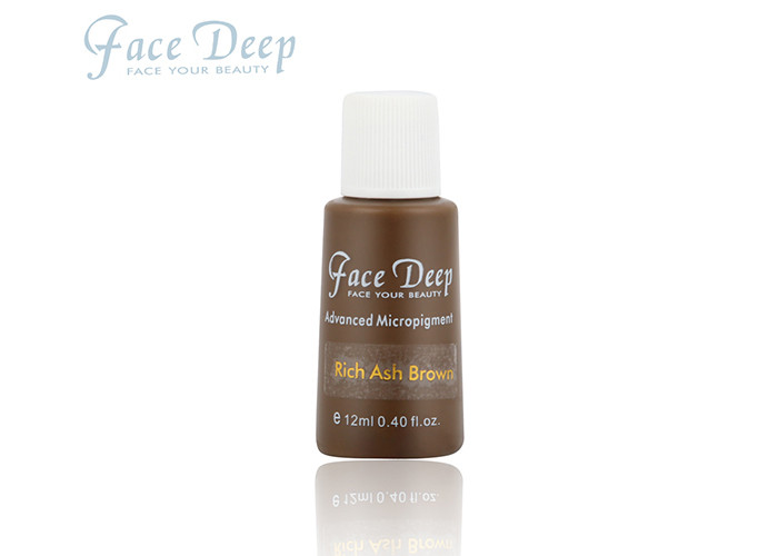 Rich Ash Brown Semi Permanent Makeup Pigments For Microblading and Shading