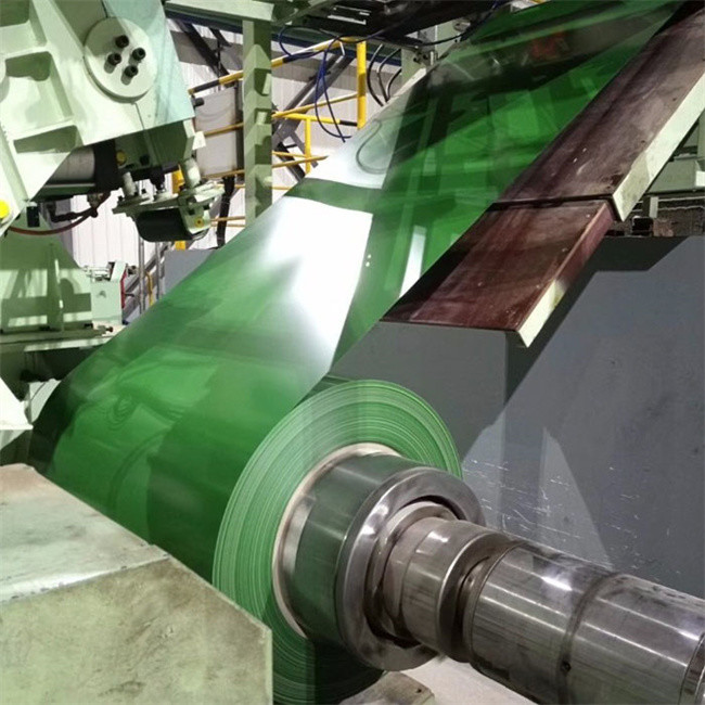 Prepainted PPGL Color Coated Metal Coils 1200mm For Construction