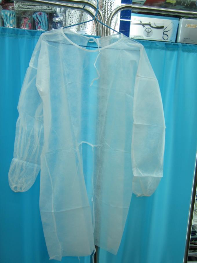 Biodegradable Disposable Surgical Gown Against Liquid / Dust / Particle