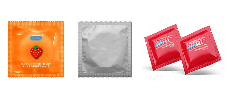Multi-Row High Production Automatic Lubricant Condom Packing Machine