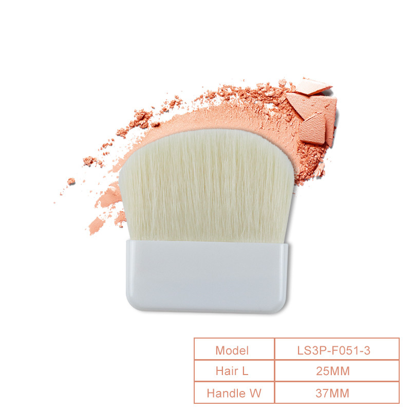 Synthetic hair or natural hair Makeup Kit Plastic Handle