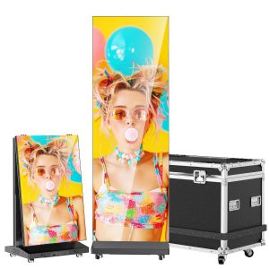 P1.25 Foldable LED poster screen LED Poster Display