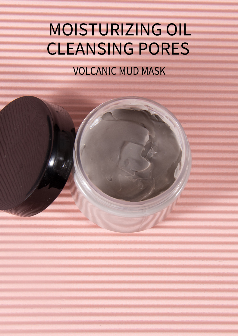 Acne Blackhead 1kg Volcanic Dead Clay Mask OEM Private Label
