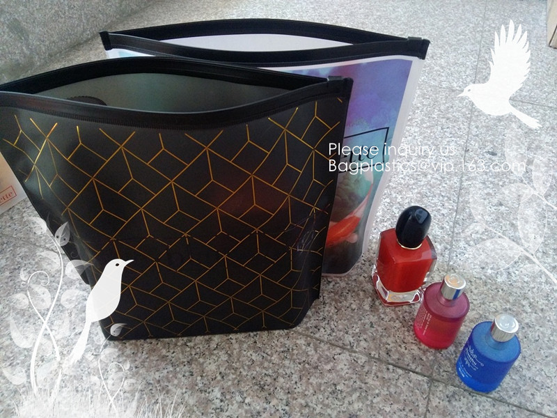 Makeup Bag Organizer Pouches Small PVC Transparent Waterproof Makeup Bag Cosmetic Organizer Bag with Zipper