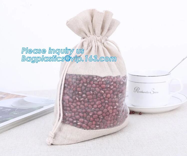 Custom cheap wedding favor gift packaging drawstring burlap jute pouch bag,drawstring jute bag burlap shopping bag new s