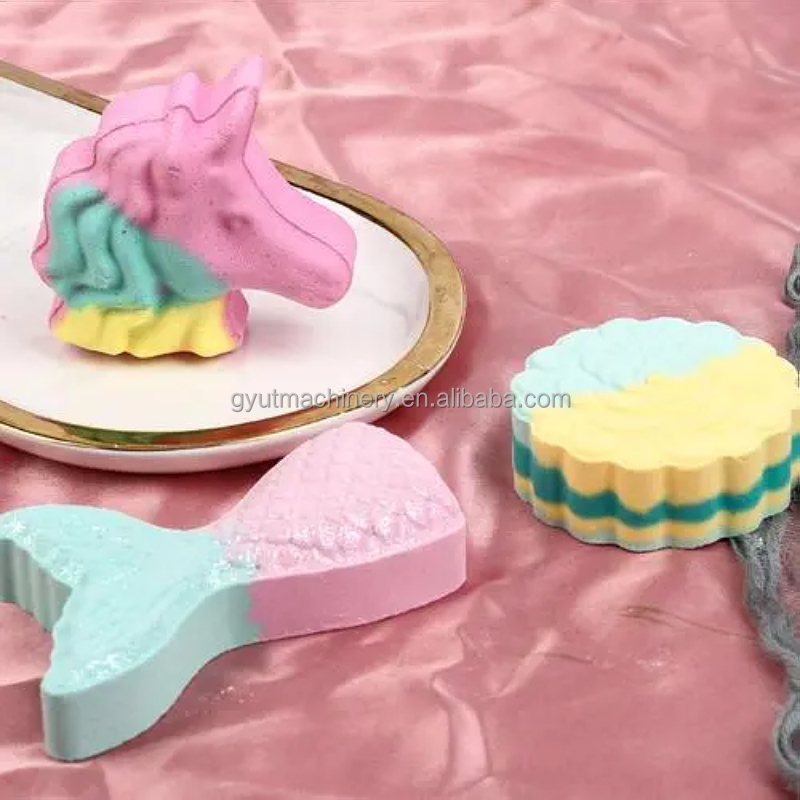 Customized Shape Bubble Bath Bomb Press Shower Steamers Set for Eco-Friendly Bath