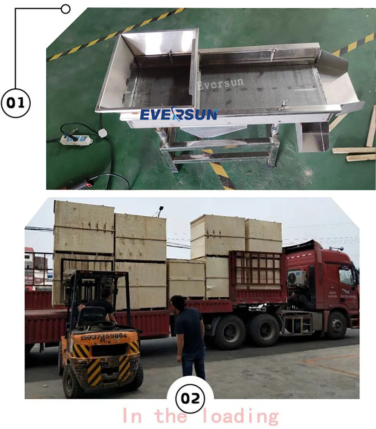 Adjustable Vibration Amplitude Linear Vibrating Screen For Effective Particle Sizing