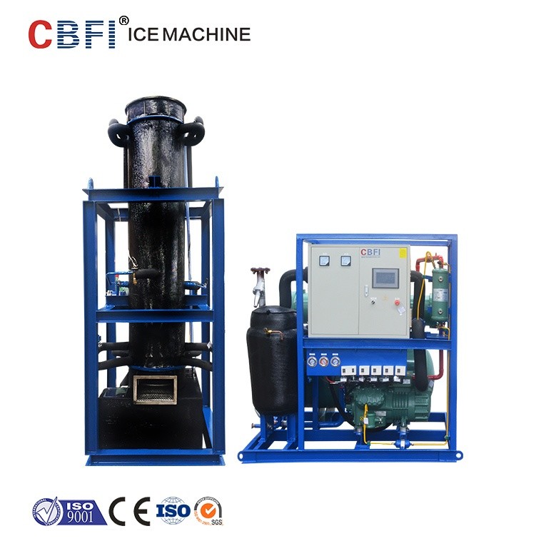 High Speed R507 Refrigerant Split Tube Ice Maker Air Cooled Edible Standard