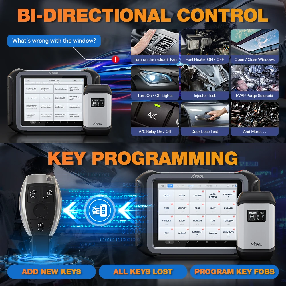 Newest XTOOL D9S Pro Automotive Diagnostic tools with Topology Map XTOOL D9 Pro DoIP D9PRO Key Programming ECU Coding 42