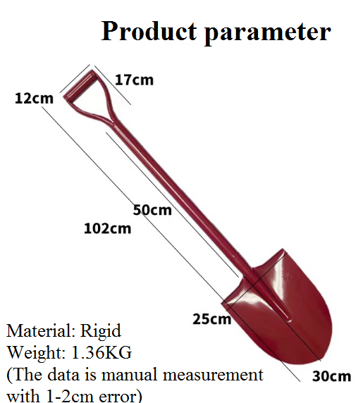 Fire shovel outdoor tip integrated shovel outdoor agricultural thickening