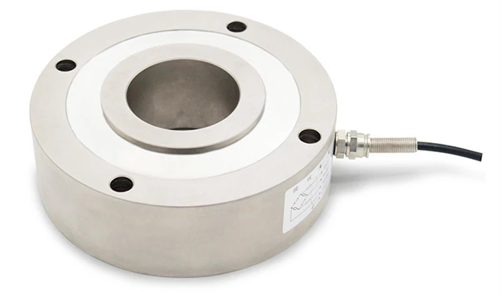 Weighing Sensor Ball Type Load Cell Pan Cake 20 Ton Through Hole Load Cell For Drag