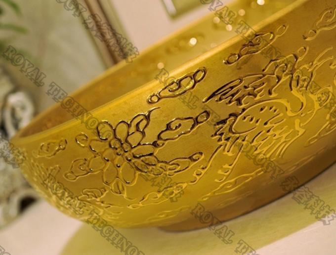 Ceramic Coating Equipment  , Ceramic TiN Gold Basin Ion Plating System, PVD gold plating machine on Glass, ceramic