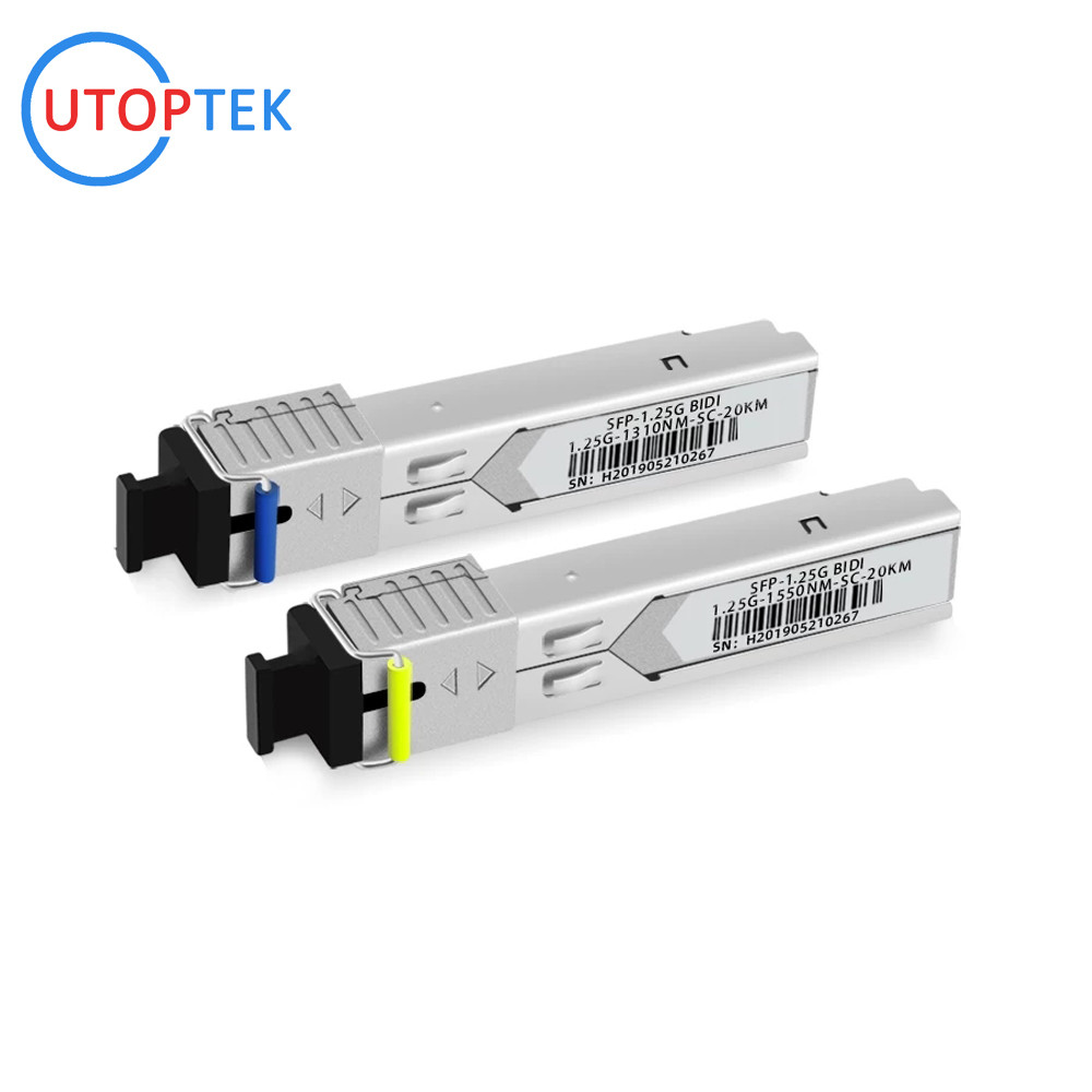 155M SFP Single SC 80km 1310/1550nm DDM optical Transceiver Module ZTE/Cisco/Huawei/HPE/Aruba/Mikrotik