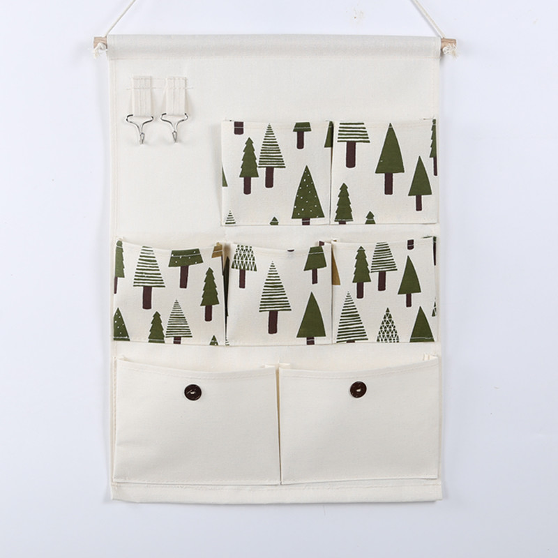 hanging storage bag pockets organizer door wall chest holder customized hedgehog whale Sea lion