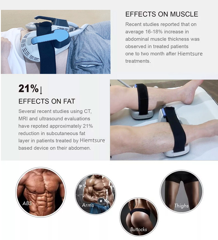 Magnetic Field Fat Sculpting Machine 110V 220V for Muscle Building