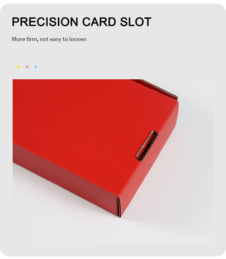 Exquisite Red Airplane Box Special Packaging Made Of High Quality Material