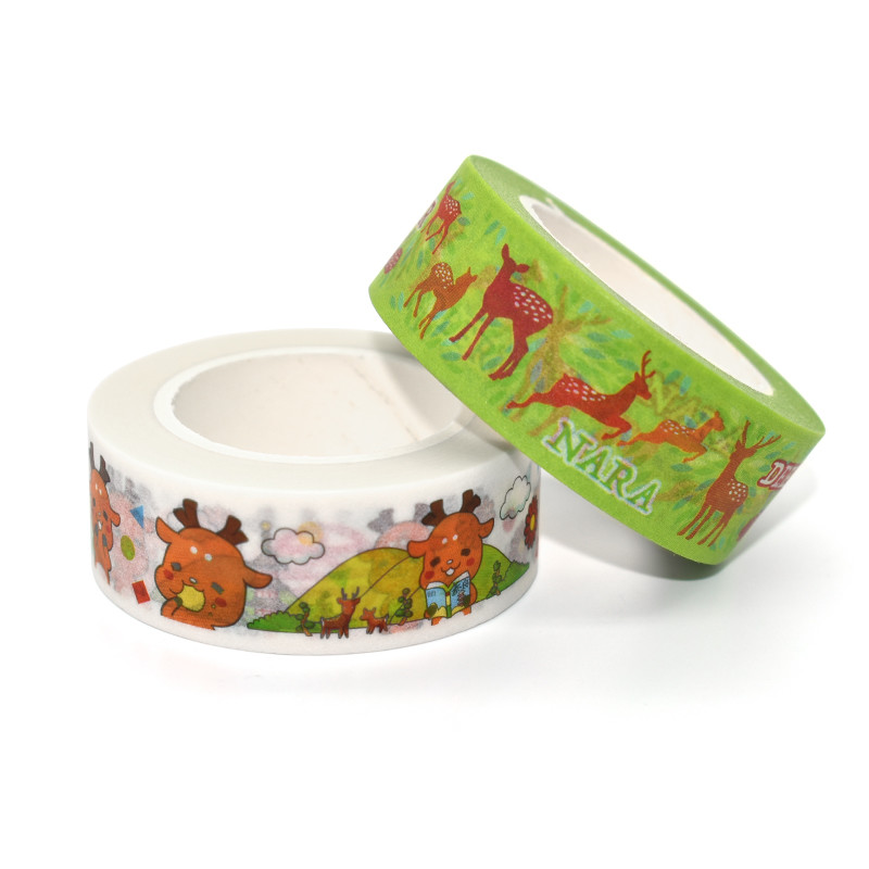 CMYK Waterproof Kawaii Washi Tape For Scrapbooking Planner