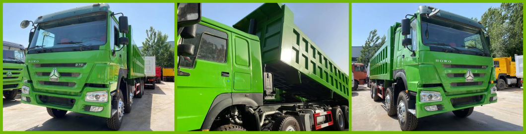 6.8m 7.3m 30ton Heavy Duty Sinotruk Used 8*4 HOWO Dump Truck Tipper