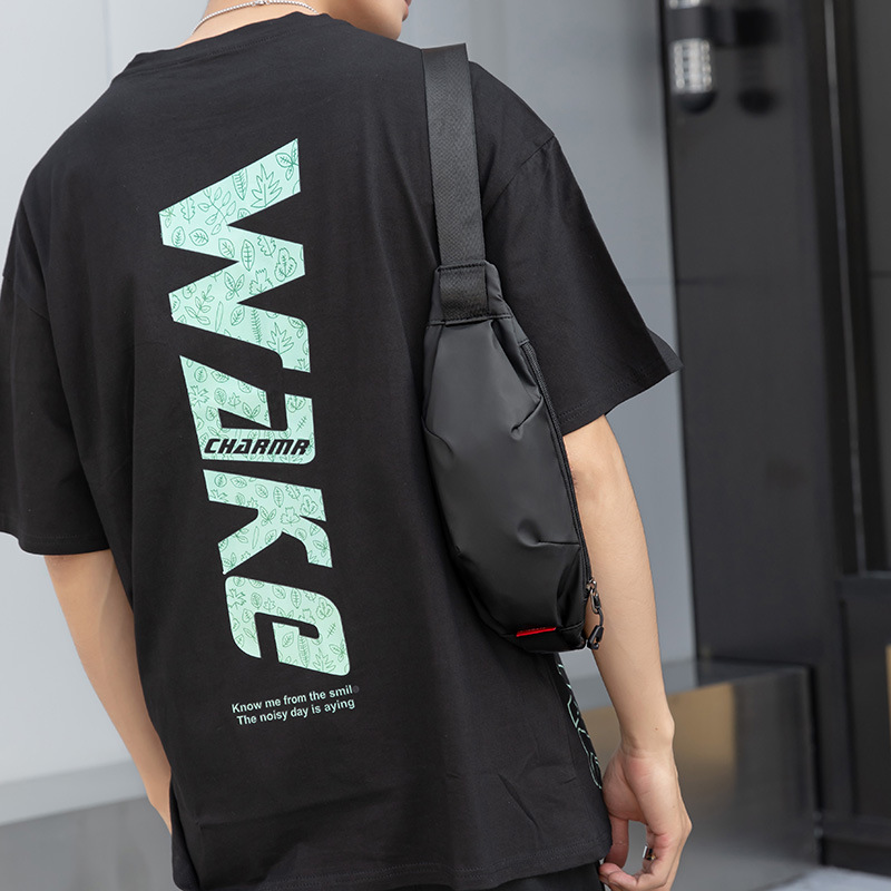 Luxury Fashion Men Chest Bag Man Sling Crossbody Bag New Casual Handbag Travel Phone Bags