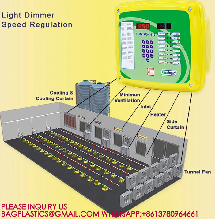 Auto 220V T607 Grow Room Environment Controller Poultry House T607 Grow Room Environment Controller