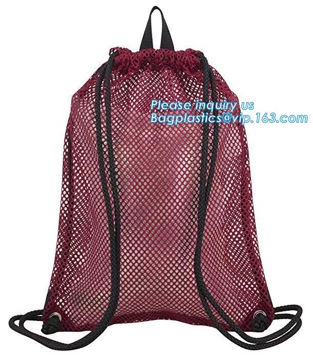 Promotion Custom Eco Friendly Sublimation Polyester Folding Shopping Bag,Promotional Sports Gym Sack Polyester Drawstrin
