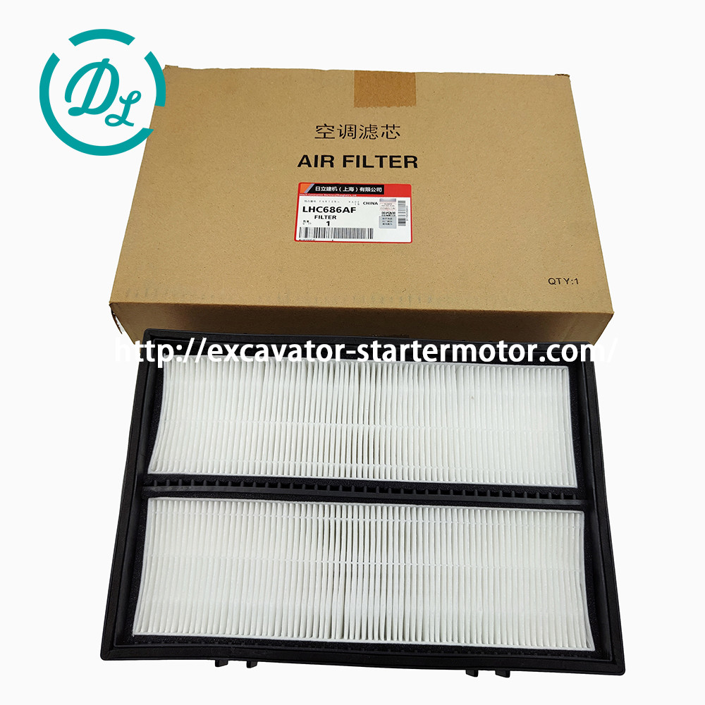 LHC686AF Excavator Air Conditioning Filter Element Hitachi ZX490-5A